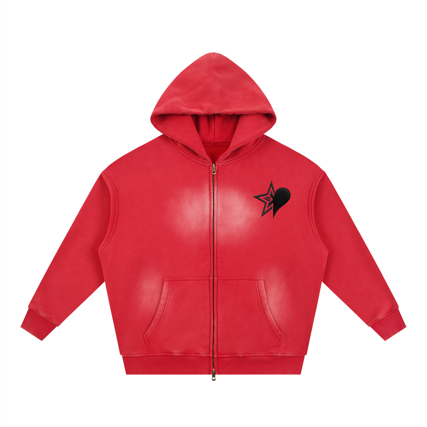 JADO Sunfade Two-way ZIP Hoodie