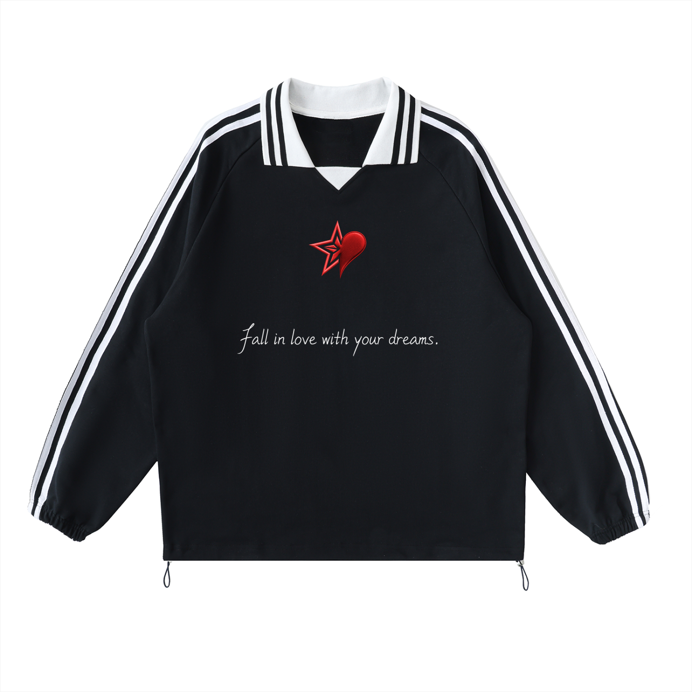 FILWYD  Collar Sweatshirt