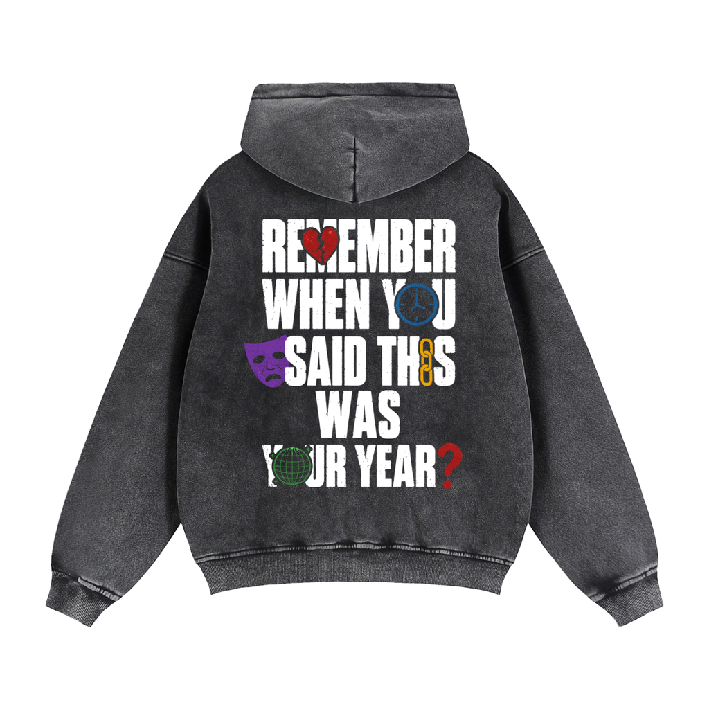 Zip-Through Boxy Fleece Hoodie