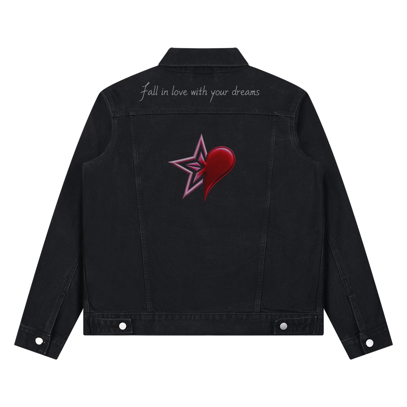 JADO fall in love with your dreams Denim Jacket