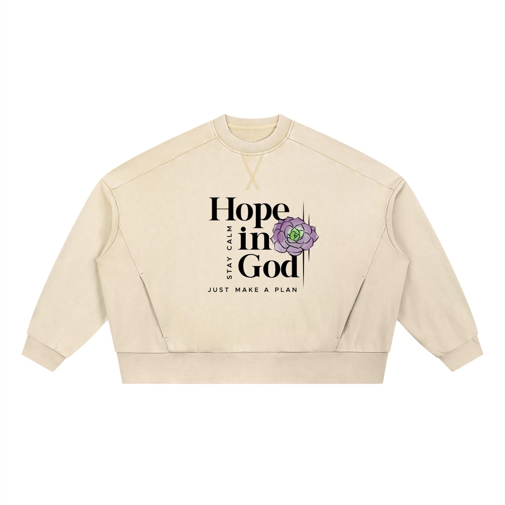 JADO hope in  God Sweatshirt