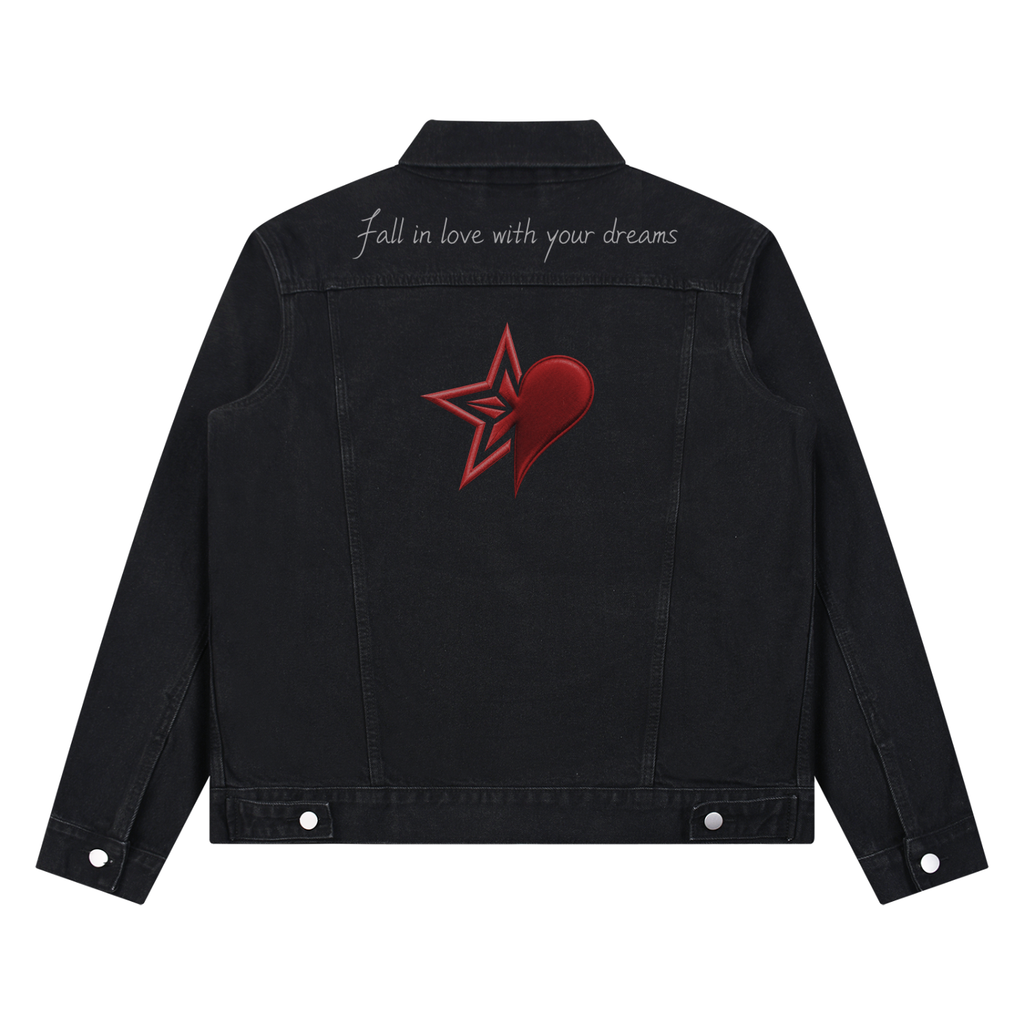 JADO fall in love with your dreams Denim Jacket