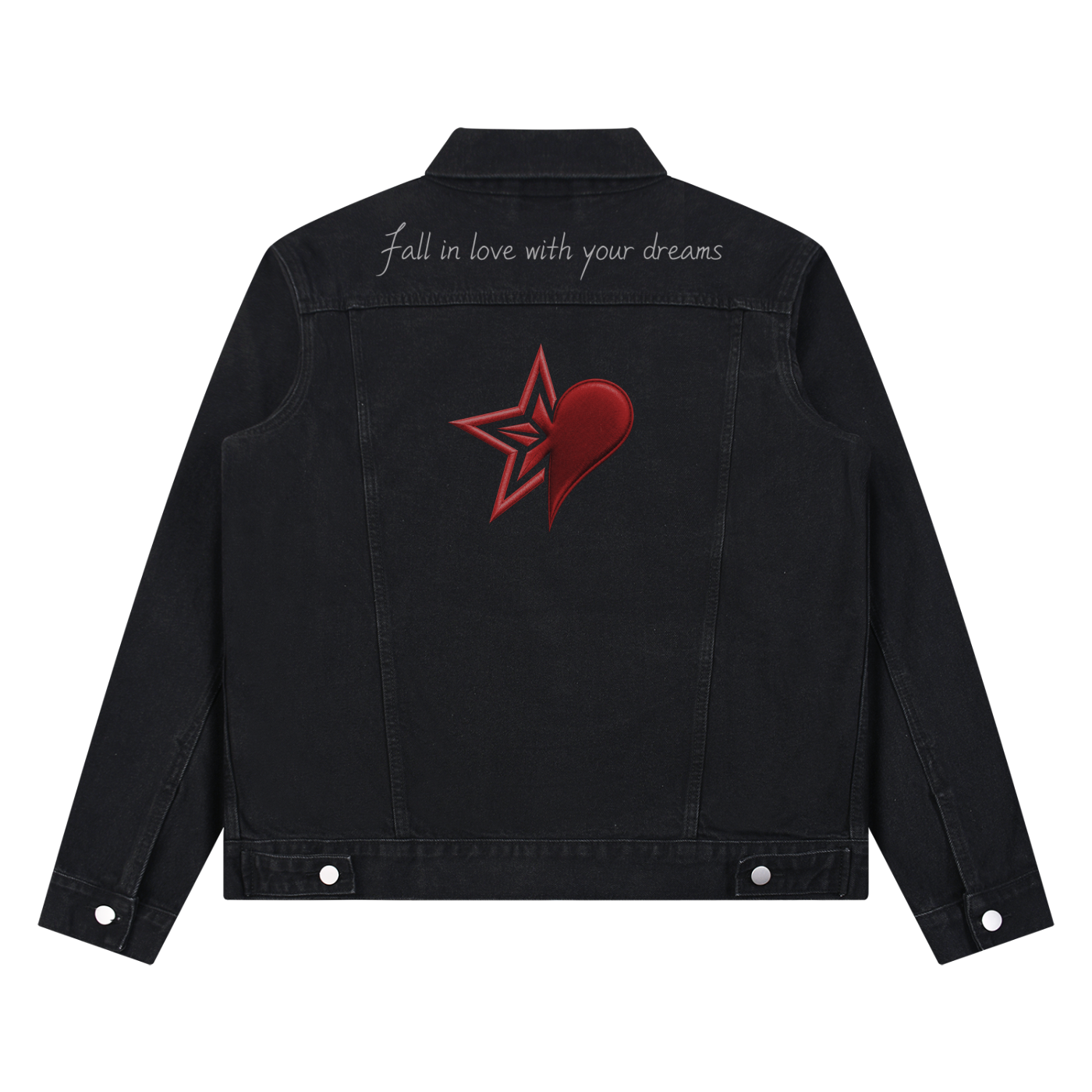 JADO fall in love with your dreams Denim Jacket